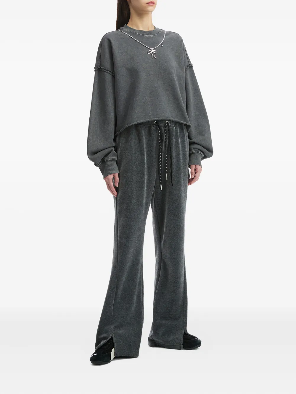 Musium Div. raw cut-edge cotton sweatshirt | Sweaters | Image 2