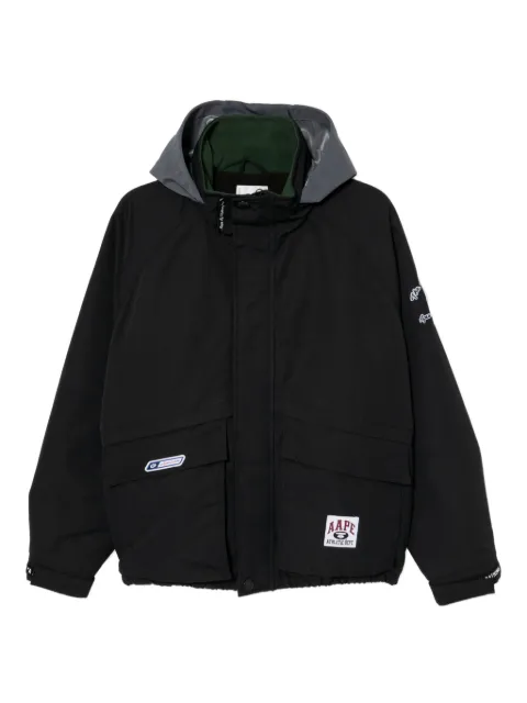 AAPE BY *A BATHING APE® logo-patched jacket