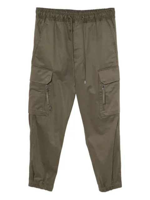FINGERCROXX logo-patched cargo pants 