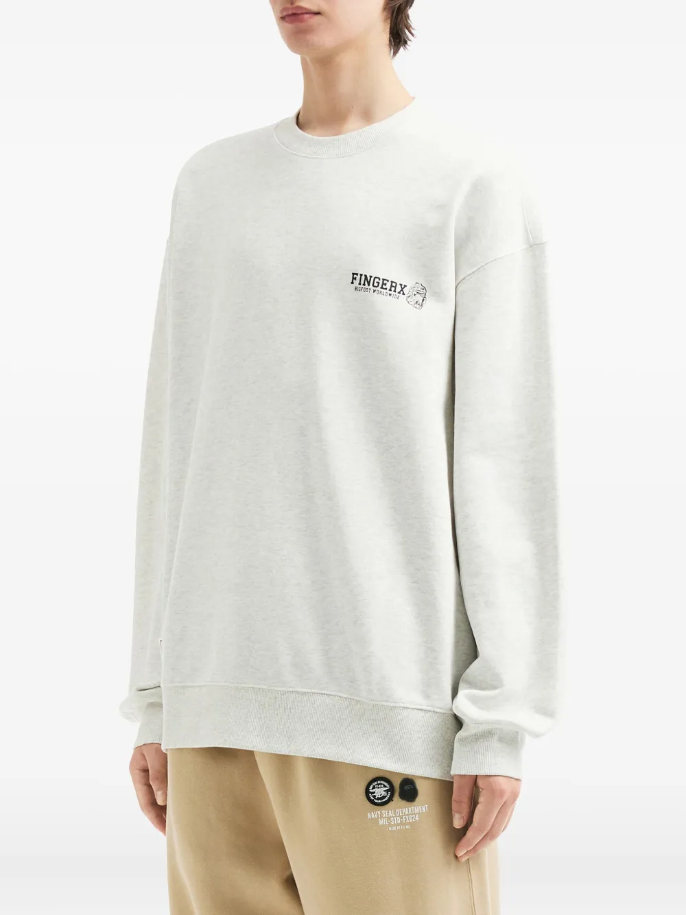 Fingercroxx Printed Sweatshirt In Multi