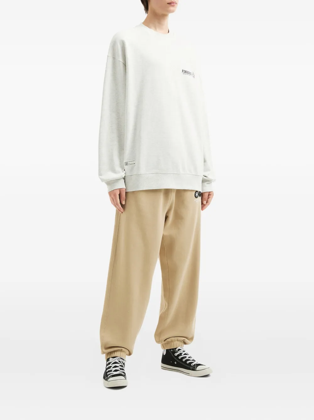 Fingercroxx Printed Sweatshirt In Multi