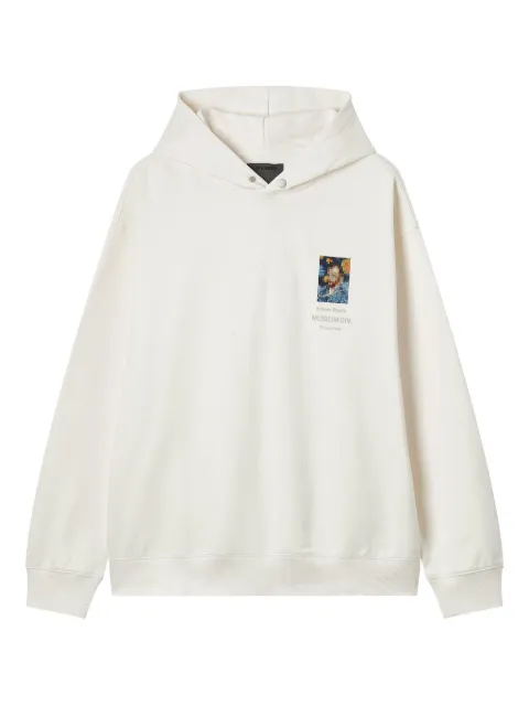 Musium Div. pixel-print hoodie