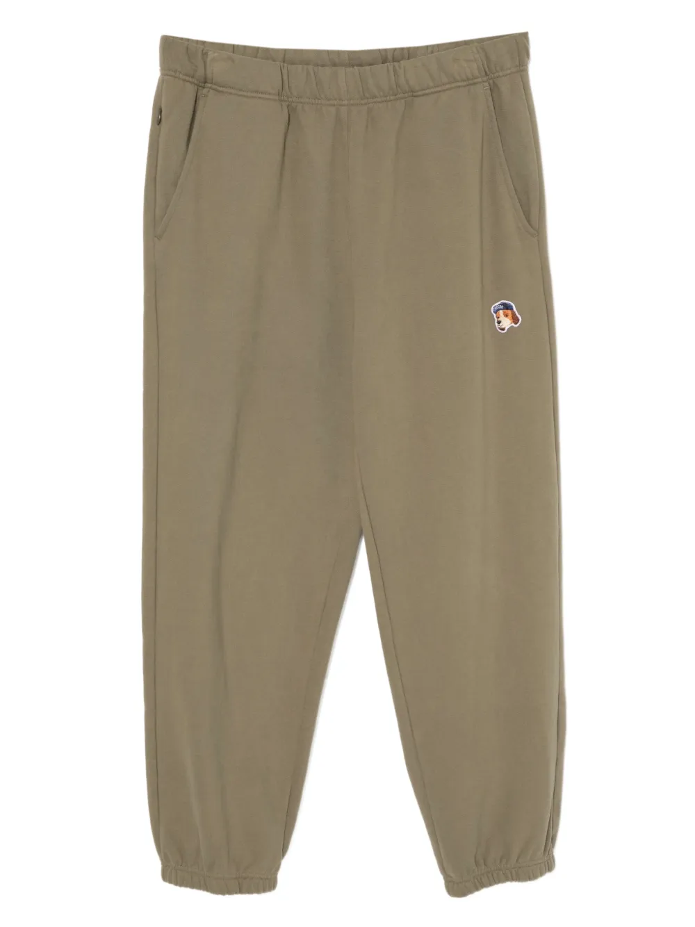 CHOCOOLATE dog-embroidered trousers | Brown | Image 1