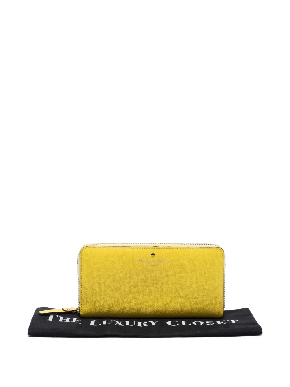 Kate Spade Portemonnaie mit Logo-Akzent - Gelb
