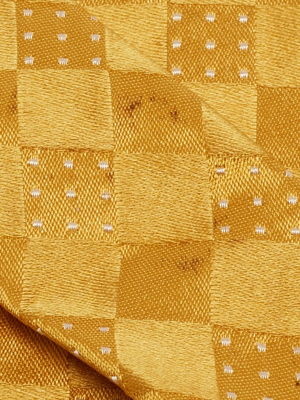 Giorgio Armani Pre-Owned check-pattern silk tie | Image 2