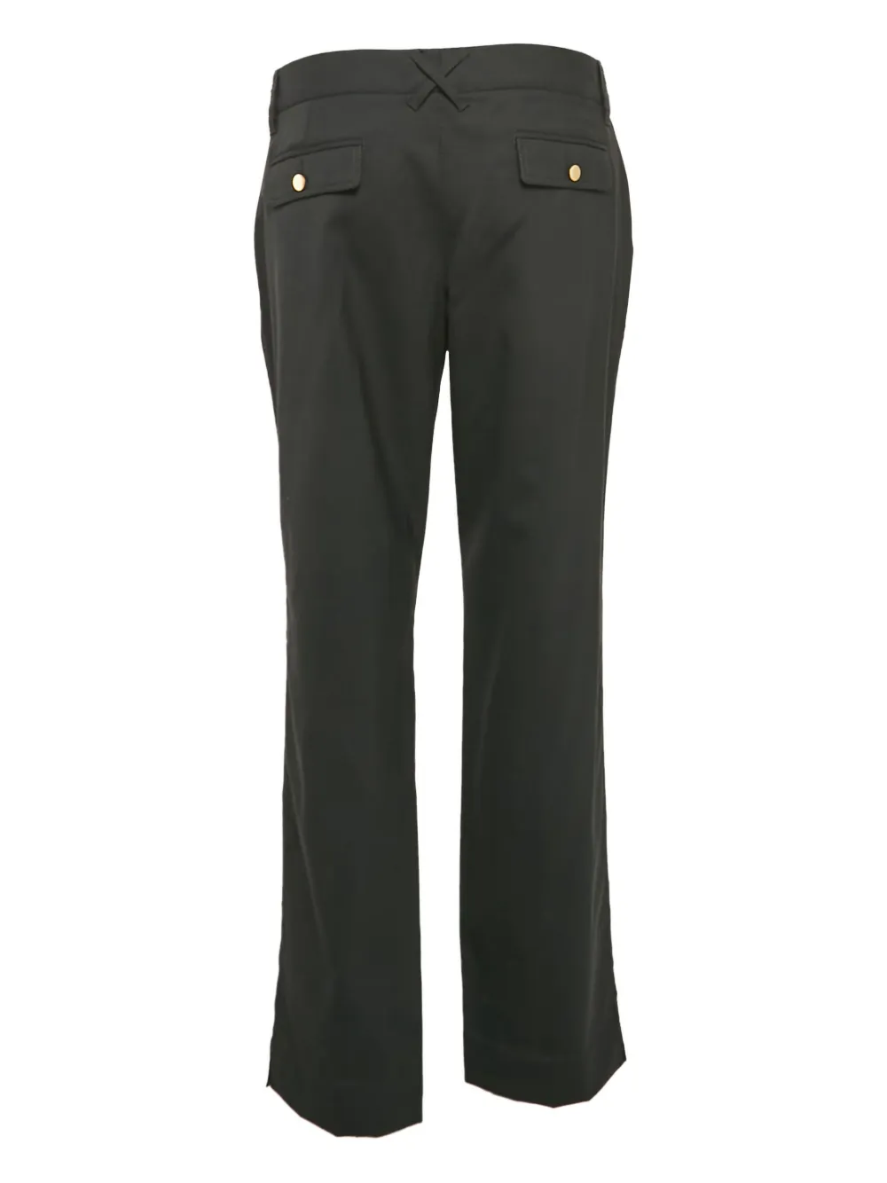 Dolce & Gabbana Pre-Owned Broek met logoplakkaat - Zwart