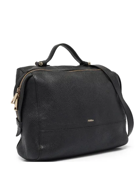 Furla pebble-leather satchel bag