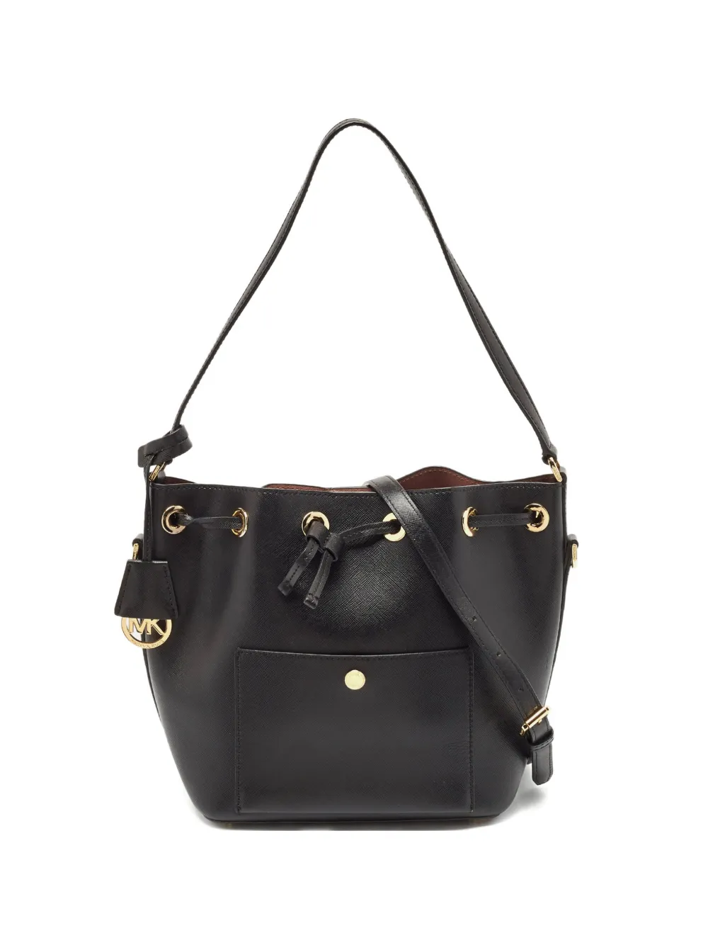 Michael Kors Vintage leather bucket bag - Nero