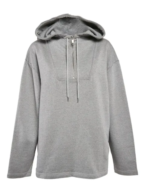 Kenzo Pre-Owned sudadera con medio cierre y logo estampado