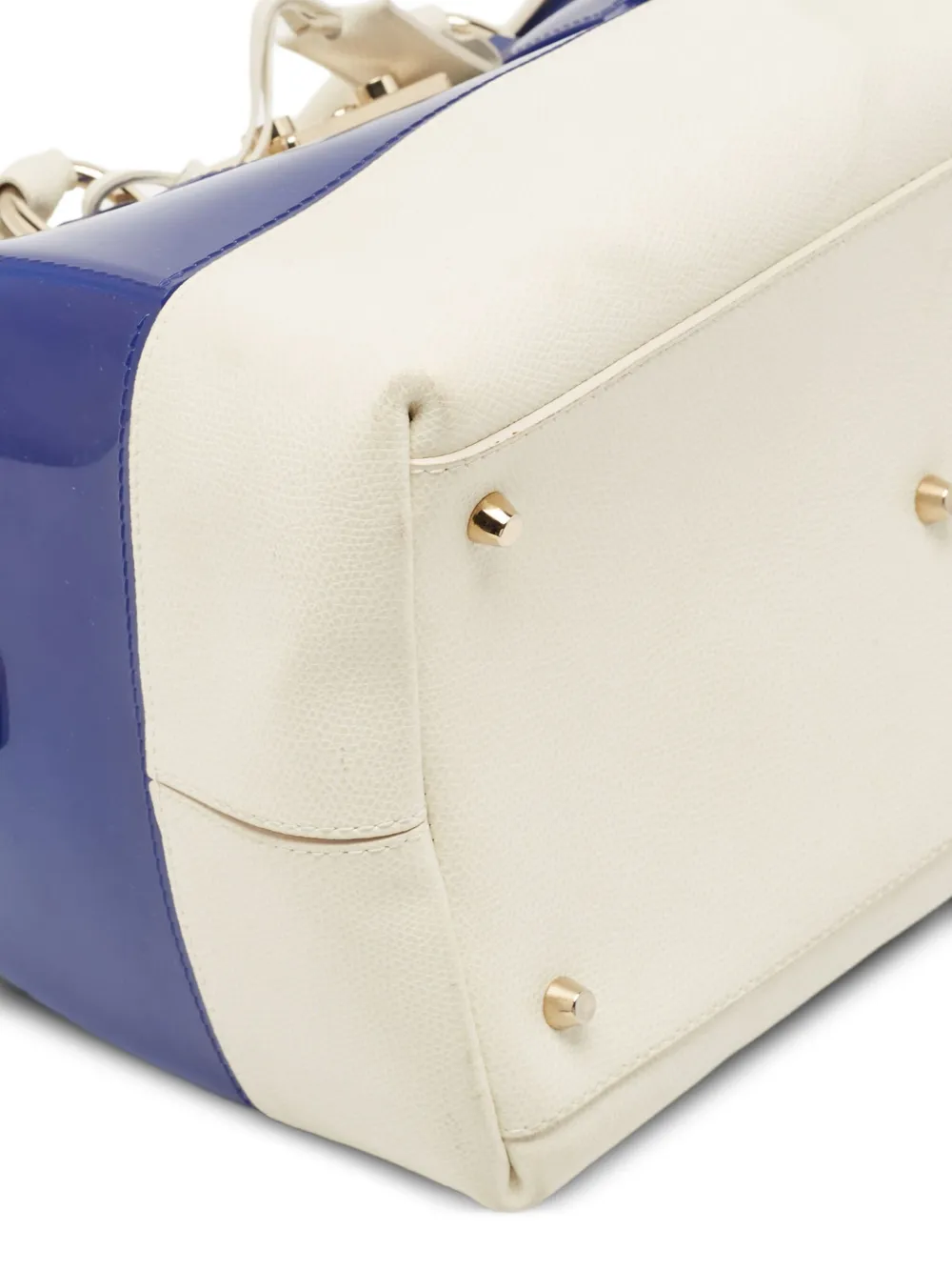 Pre-owned Furla Candy Satchel Bag In Blue