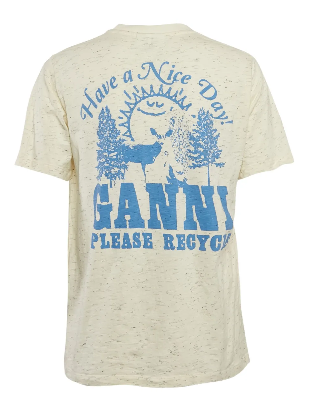 GANNI playera con estampado gráfico | Image 2