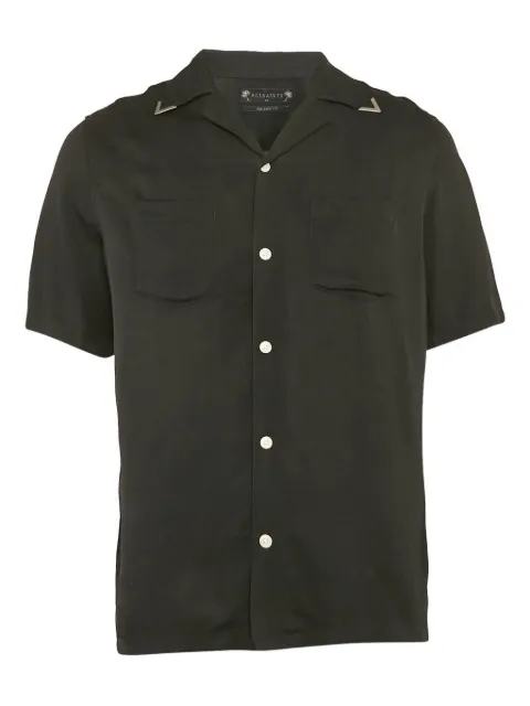 AllSaints patch-pocket short-sleeve shirt