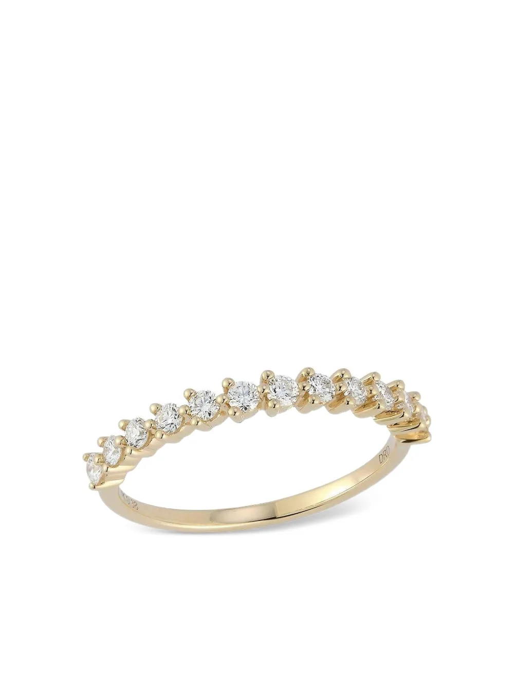 Dana Rebecca Designs Anello Vivian Lilly in oro giallo 14 carati con diamanti