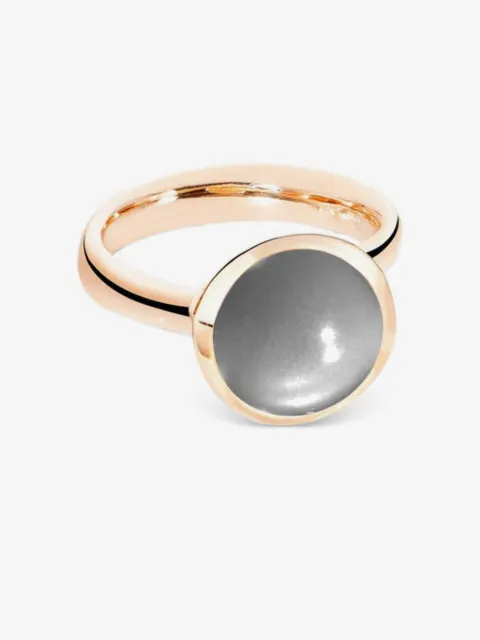 TAMARA COMOLLI 18K rose gold large Bouton moonstone ring