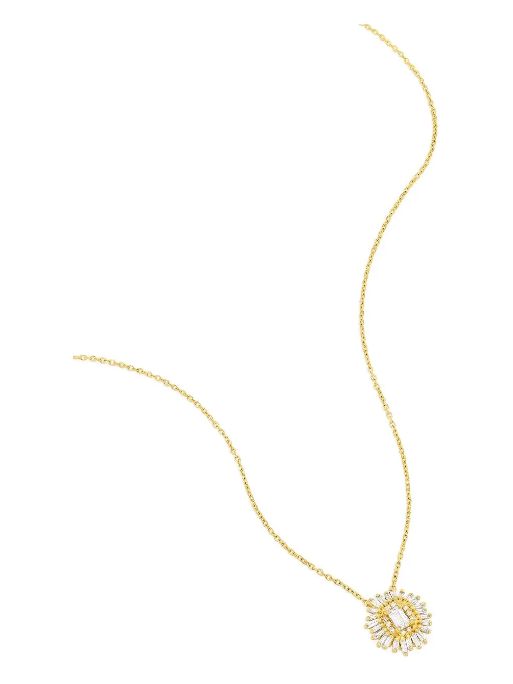 Suzanne Kalan Collana in oro giallo 18 carati con diamanti