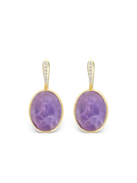 NANIS boucles d'oreilles Daisy en or 18ct