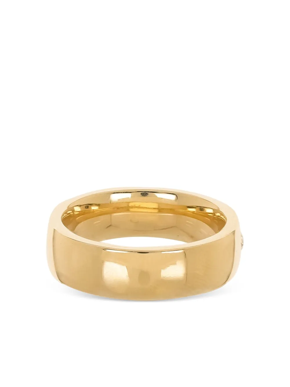 Nimo With Love 18k Yellow Gold Five Diamond Ring In Gold