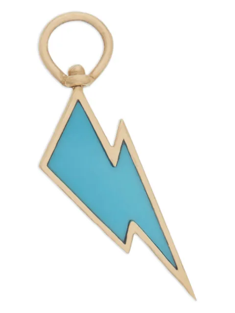 Marla Aaron Lightning Bolt-vedhæng i 14 karat guld