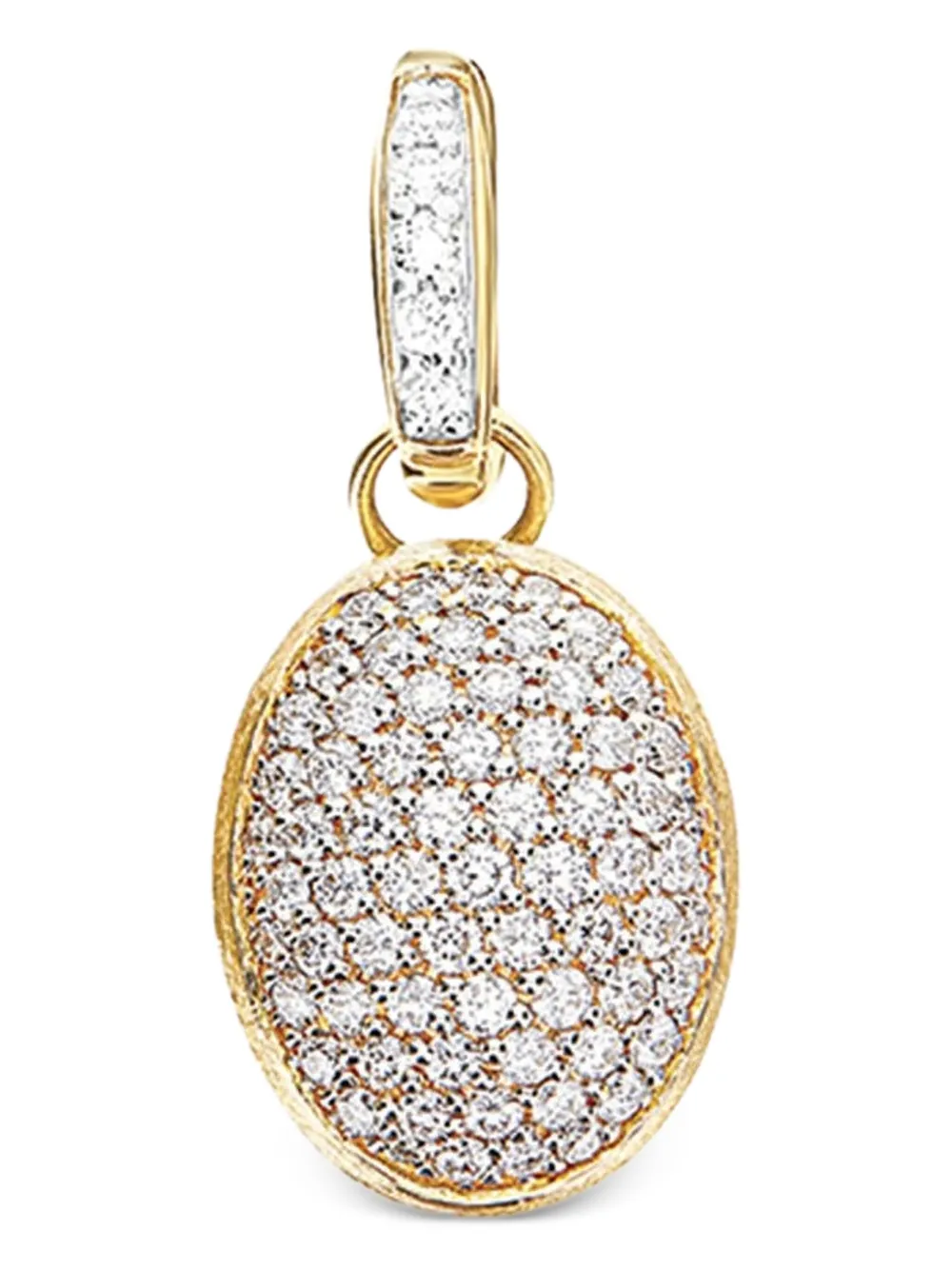 Nanis 18k Yellow Gold Diamond Necklace Charm