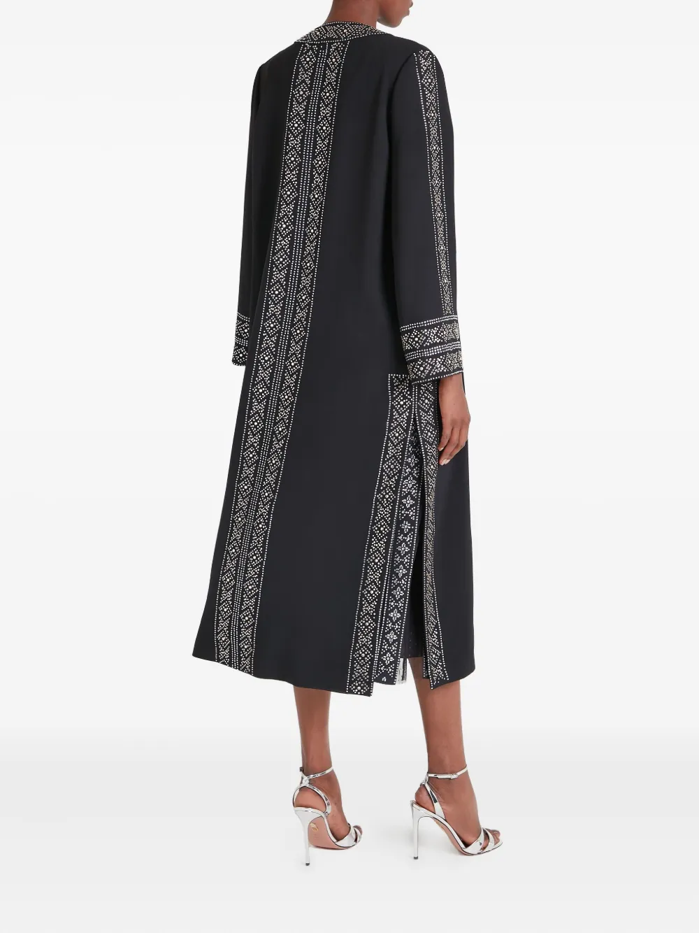 Temperley London Jas verfraaid met kralen Zwart