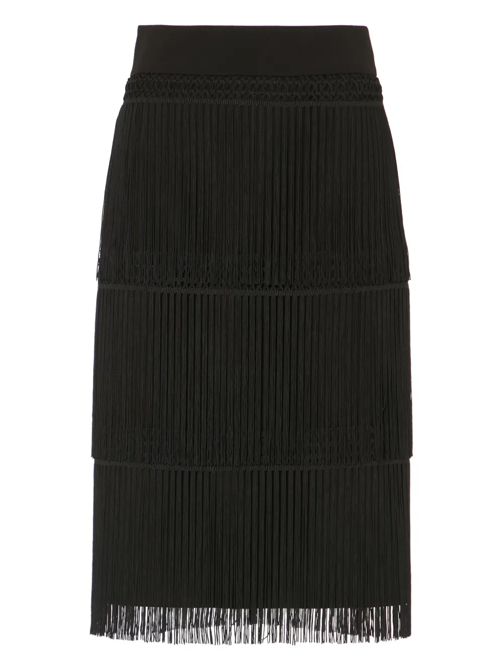 Temperley London レイヤード スカート - ブラック Temperley London レイヤード スカート - ブラック