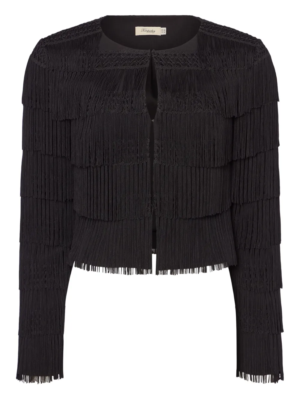 Temperley London Layered-design Jacket In Black
