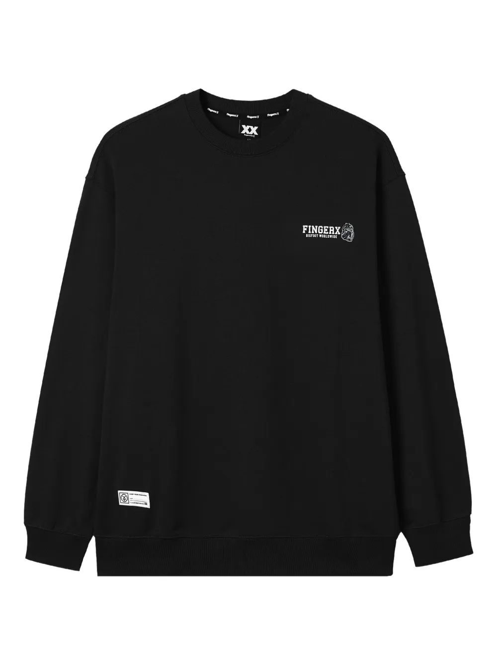 FINGERCROXX ビッグフット スウェットシャツ - ブラック FINGERCROXX ビッグフット スウェットシャツ - ブラック