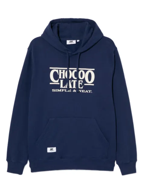 CHOCOOLATE logo-embossed hoodie