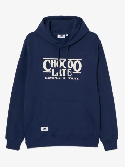 CHOCOOLATE logo-embossed hoodie