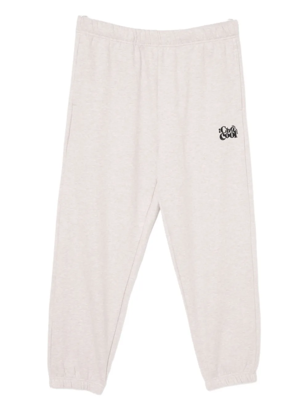Chocoolate Embroidered Track Pants In Neutral