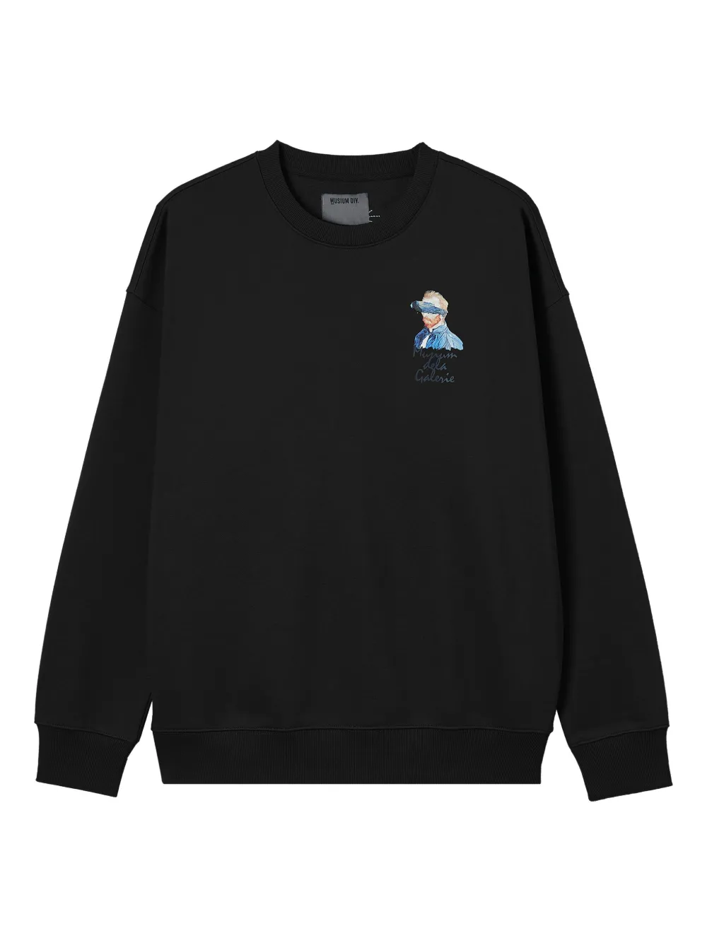 Musium Div. crew-neck sweatshirt | Black | Image 1