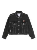 CHOCOOLATE logo-patched jacket - Grey