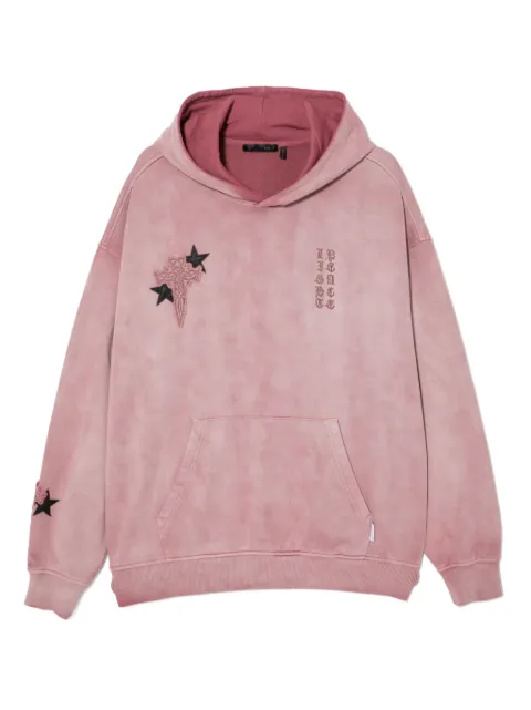 FIVE CM graphic-embroidered hoodie