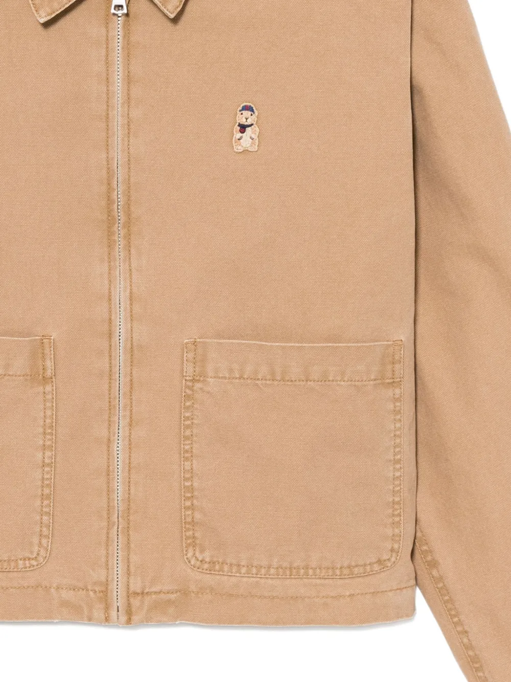 CHOCOOLATE Jack met geborduurd logo Bruin