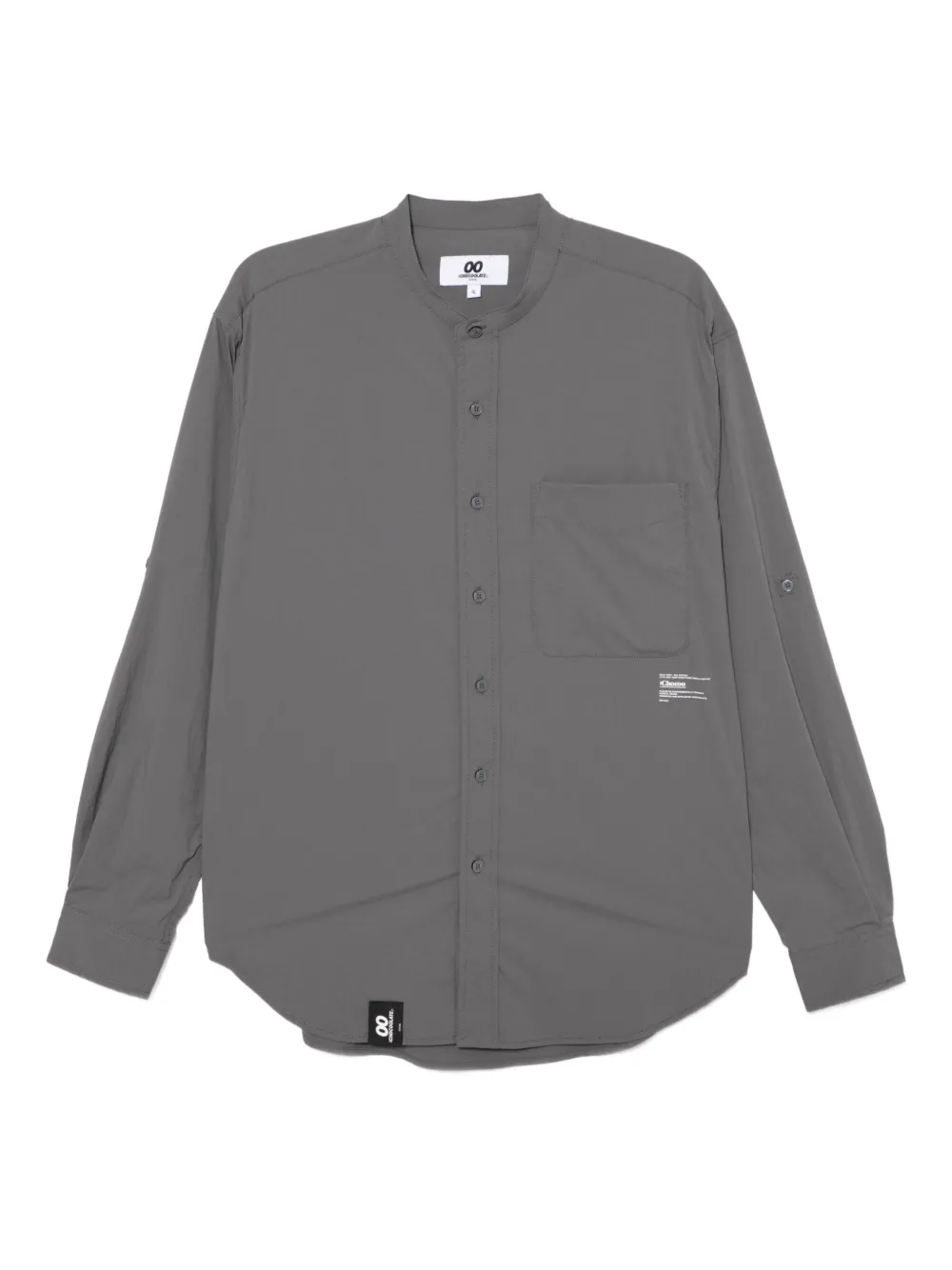CHOCOOLATE camisa con logo estampado | gris | Image 1