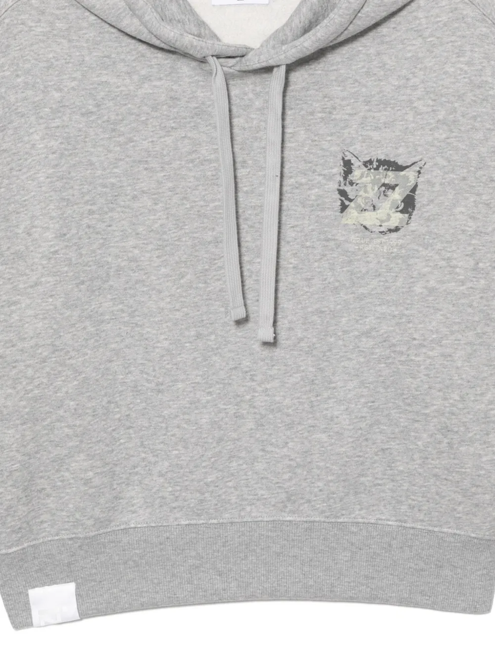 izzue Hoodie met print Grijs