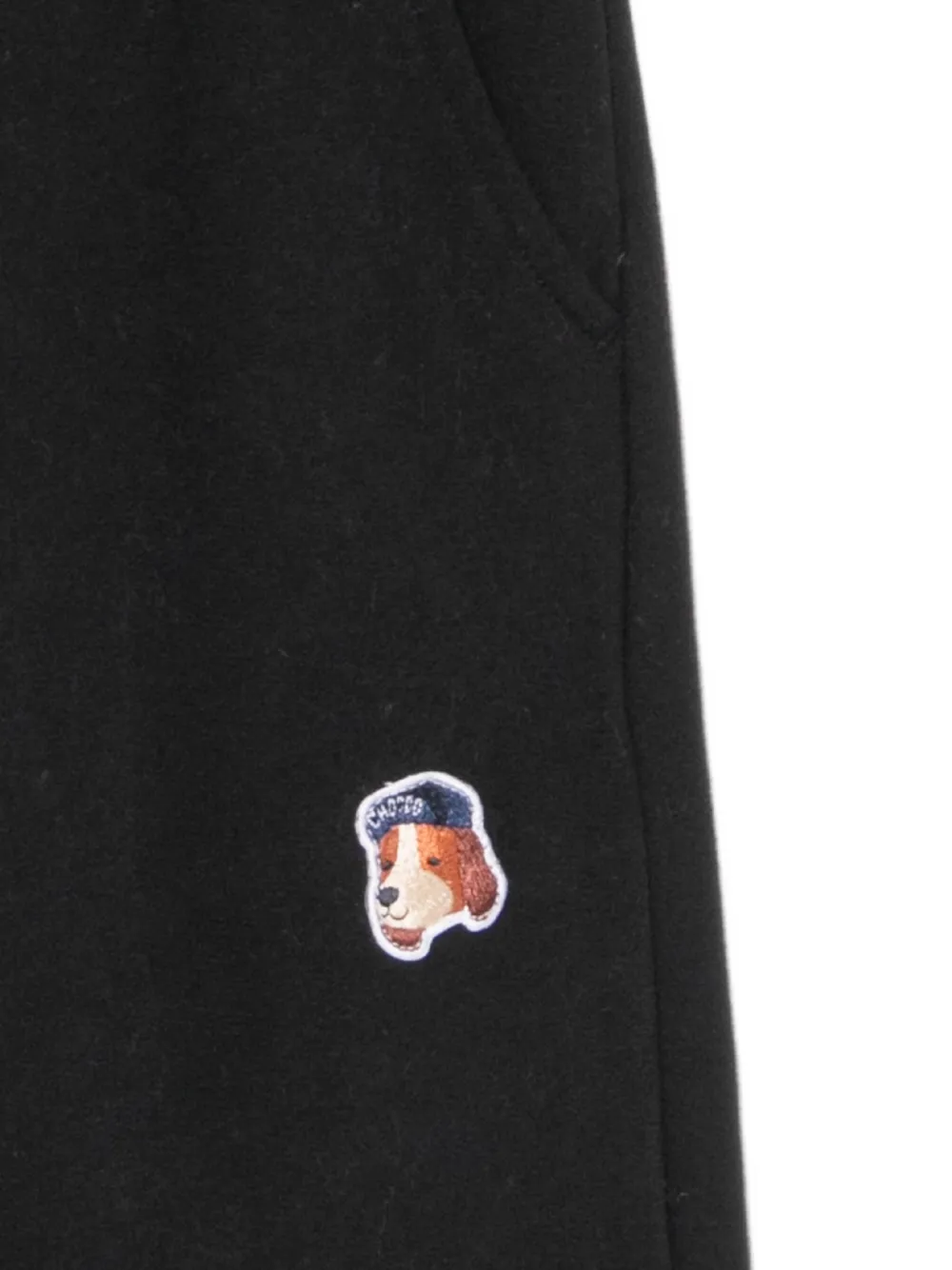 CHOCOOLATE Trainingsbroek met logopatch Zwart