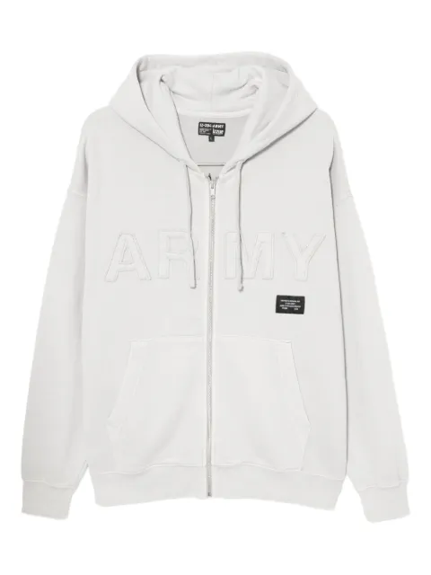 izzue logo-patch hoodie