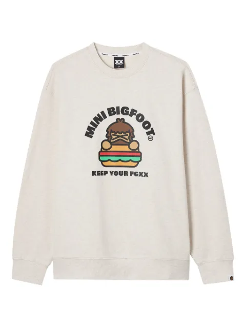 FINGERCROXX Mini-Bigfoot Sweatshirt mit grafischem Print