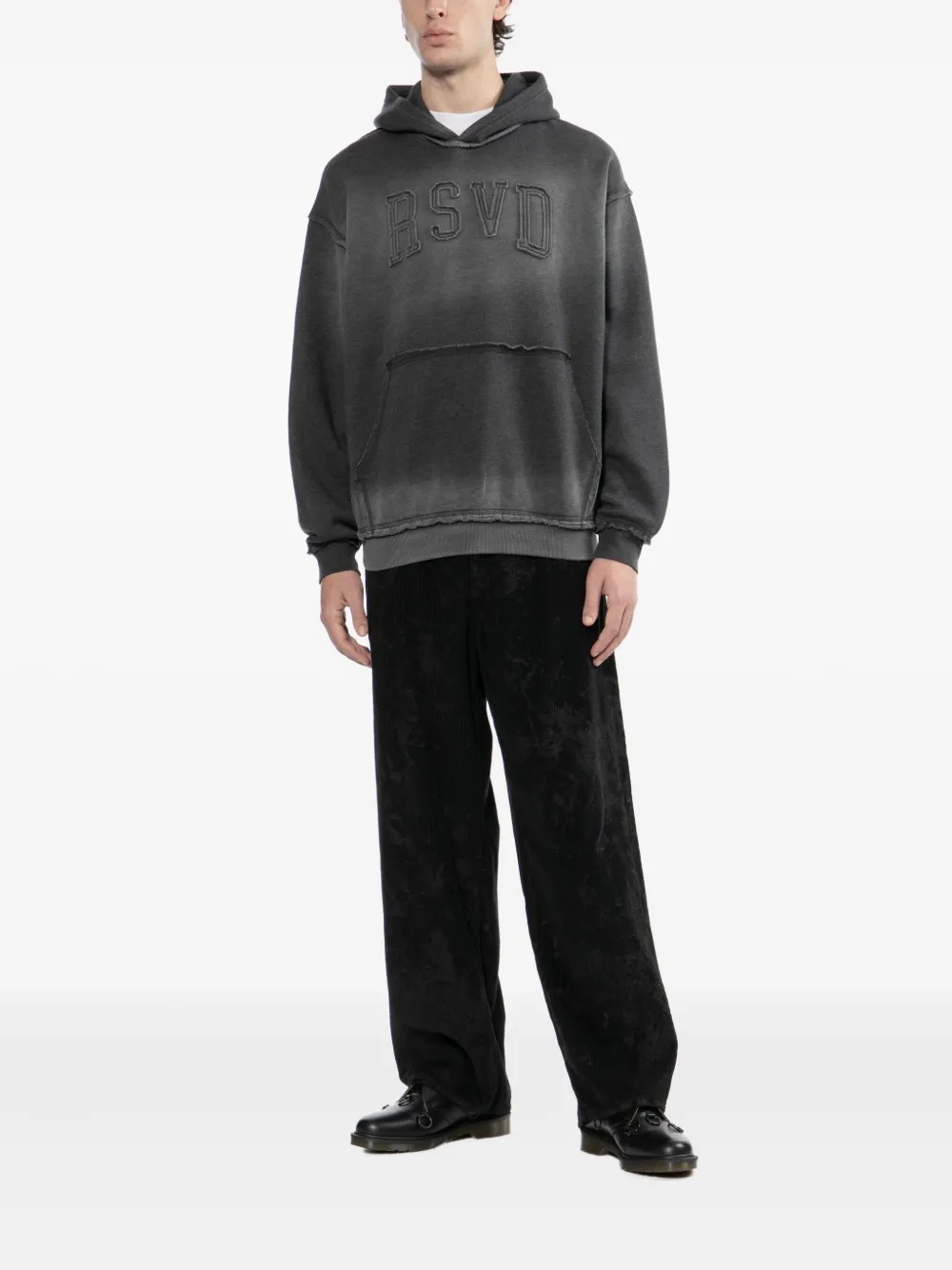 izzue Hoodie met RSVD-borduurwerk Grijs