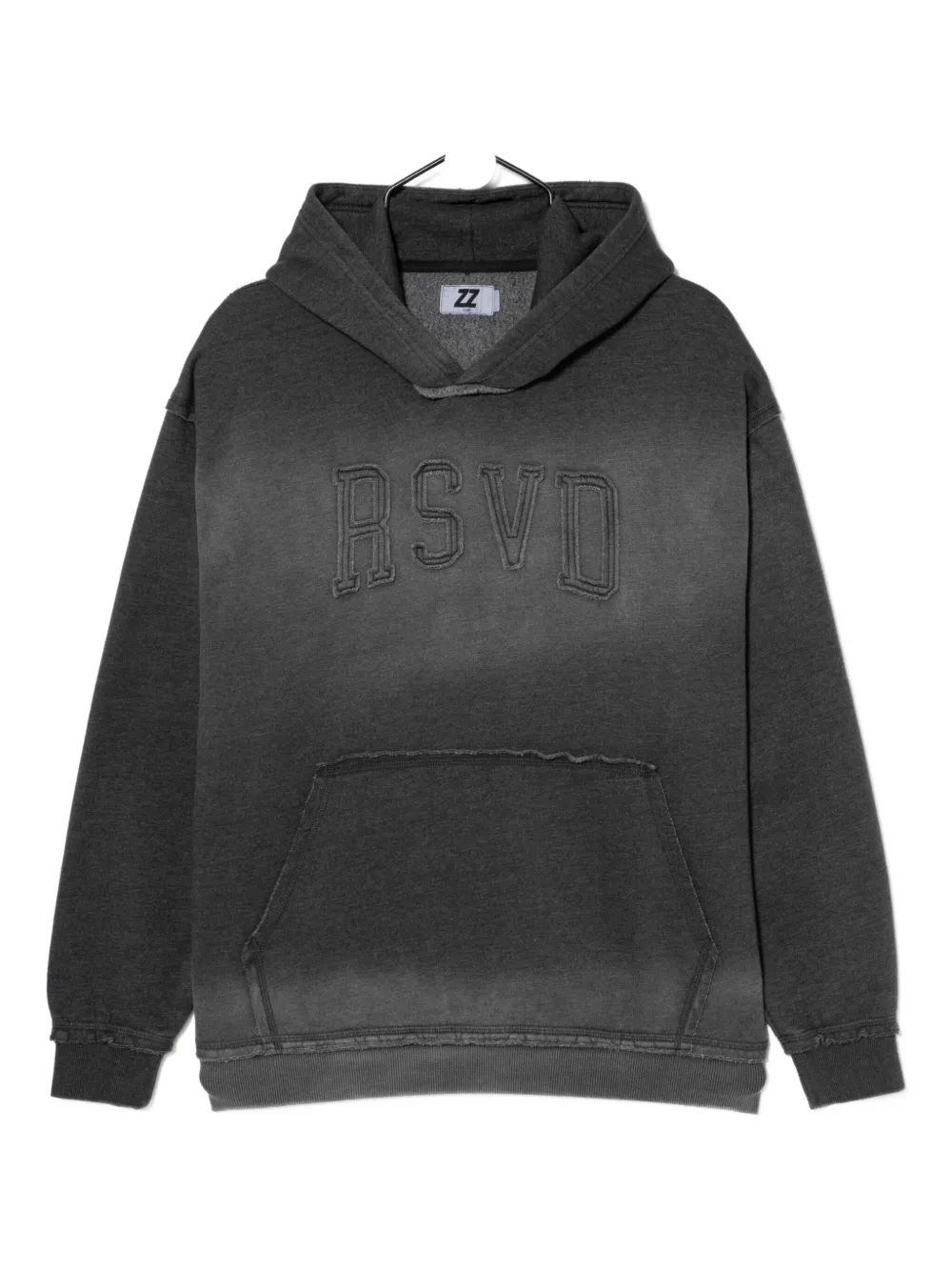 izzue RSVD-embroidered hoodie | Grey | Image 1