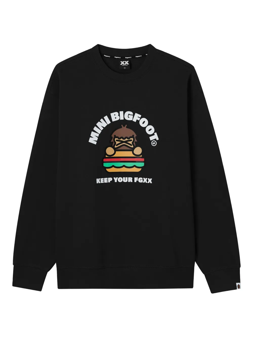Fingercroxx Mini Bigfoot Sweatshirt In Black