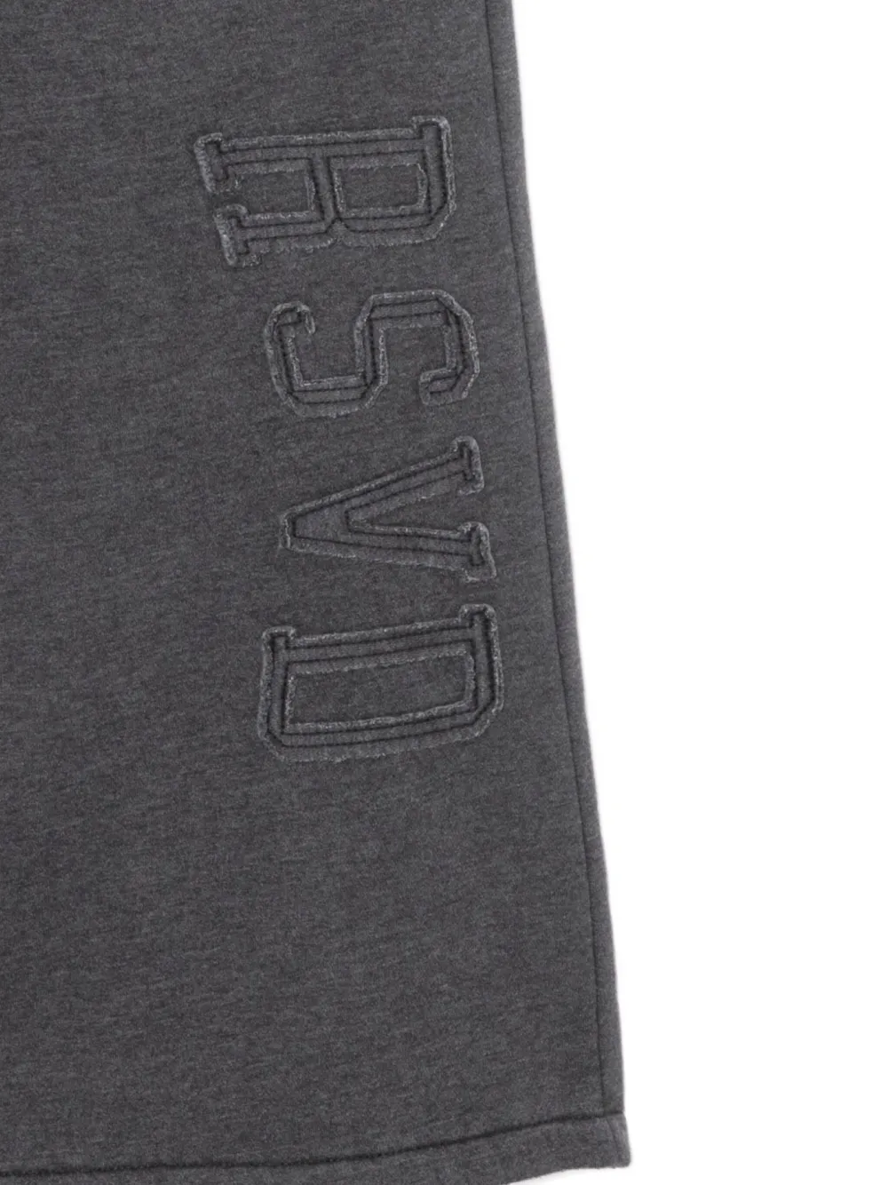 Izzue Embroidered Track Pants In Gray