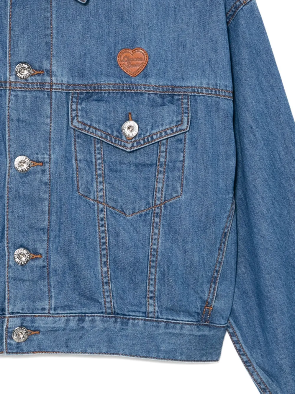 Chocoolate Logo-patched Jacket In Animal Print