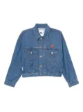 CHOCOOLATE logo-patched jacket - Blue