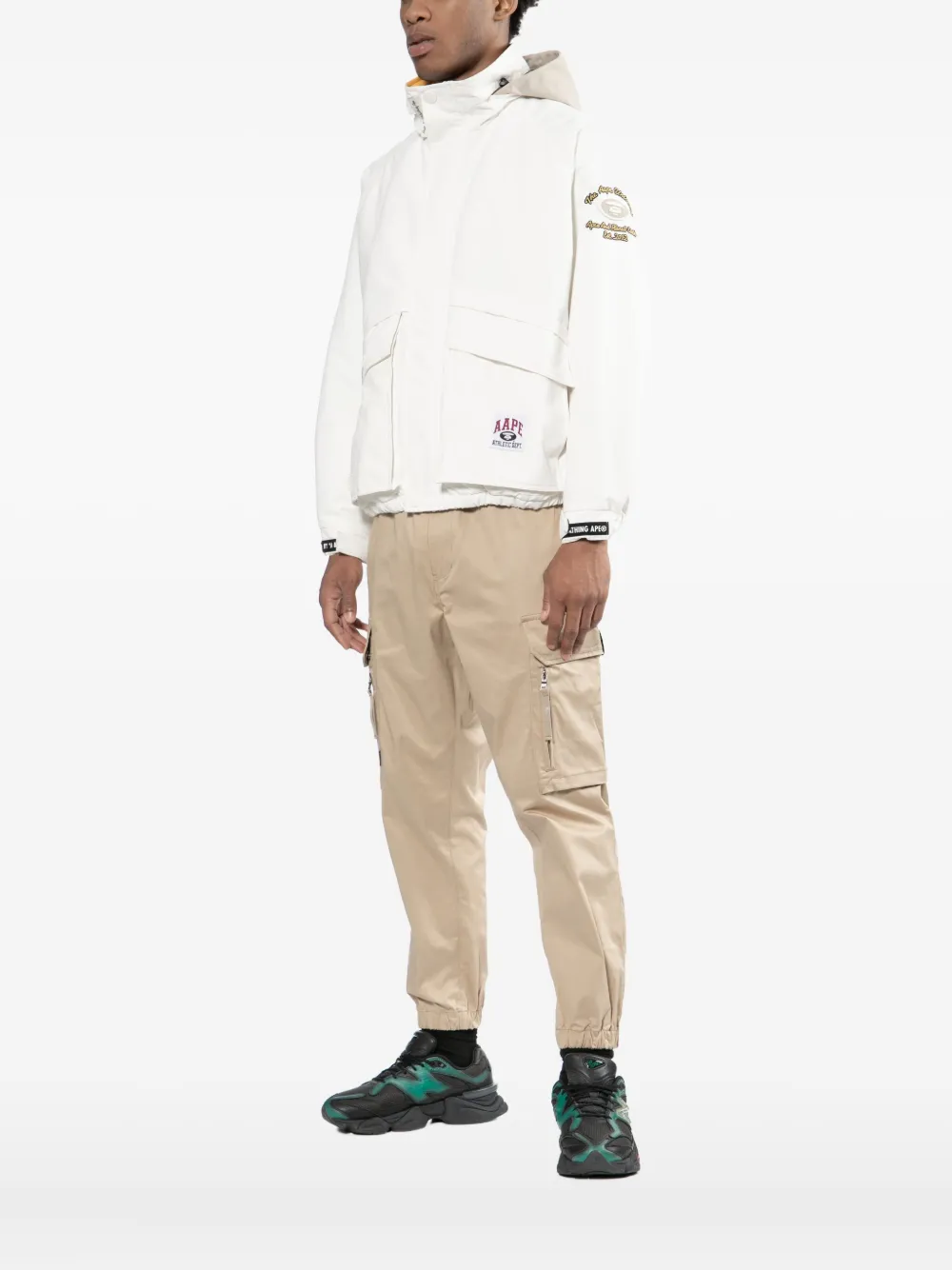 Aape By A Bathing Ape Jacke Mit Logo-patch In Multi
