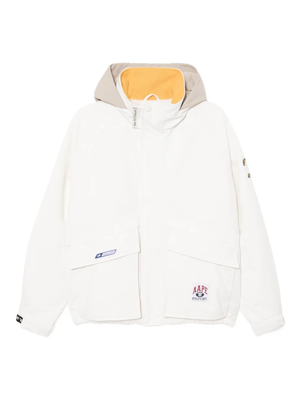 AAPE BY *A BATHING APE® logo-patched jacket | White | Image 1