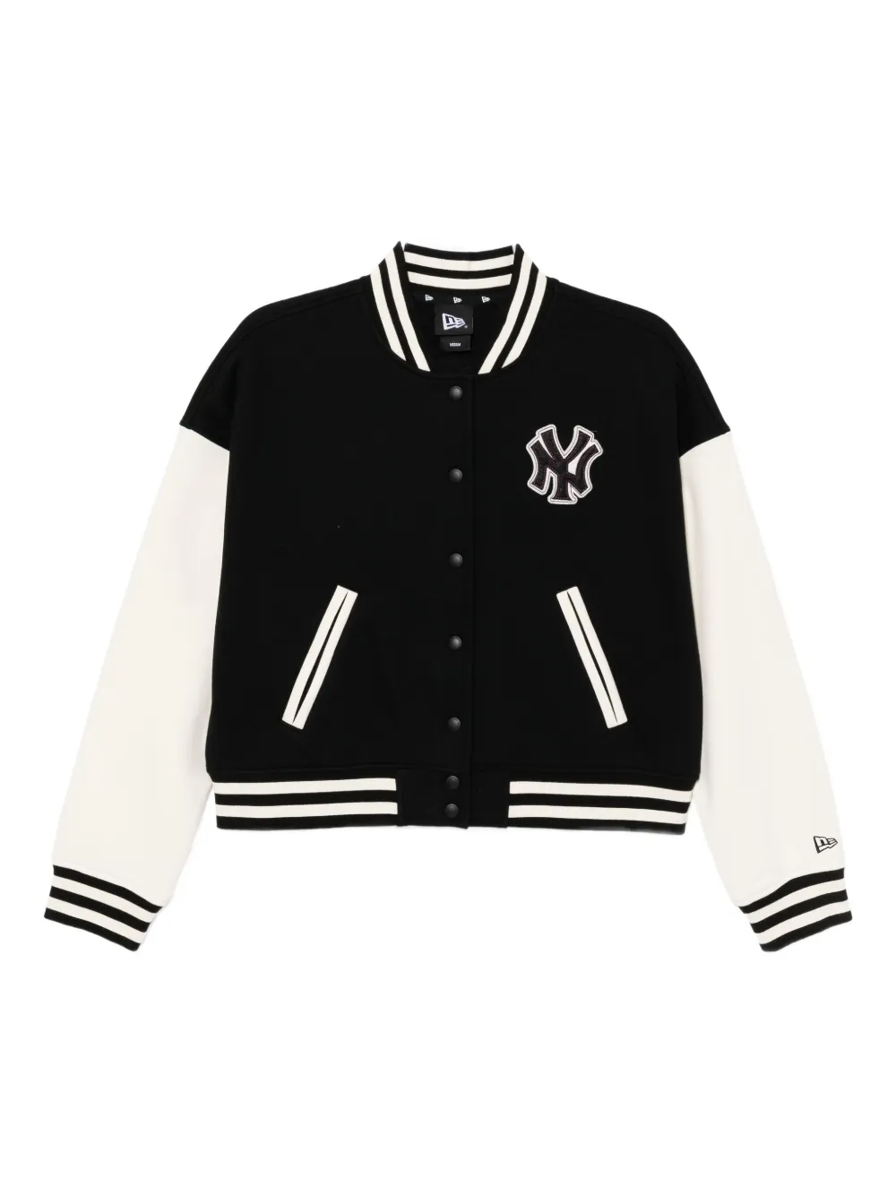 New Era Logo-embroidered Jacket In Black