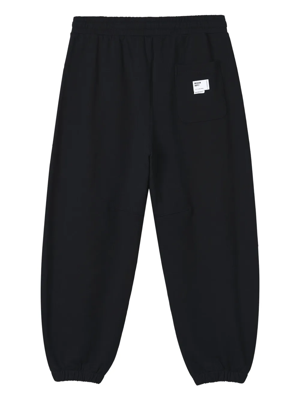 Musium Div. cotton track pants | Black | Image 1
