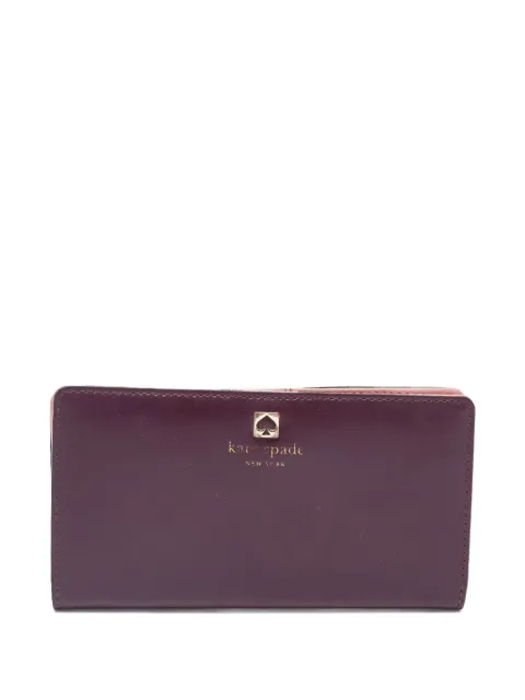 Kate Spade leather bifold wallet